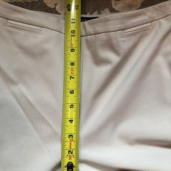 Ann Taylor, Women's dress pants/trousers, Size: 4, Color: khaki/sand/cream/tan - Picture 5 of 10